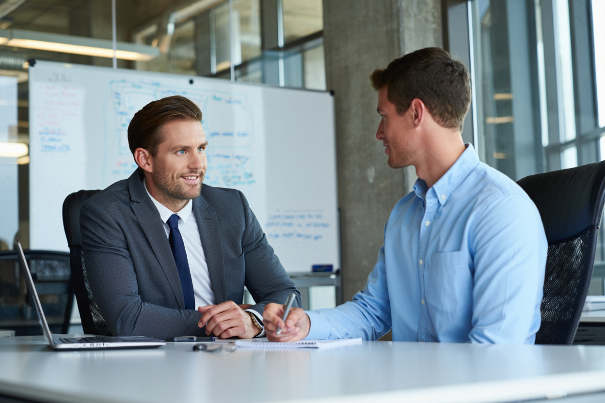 Executive mentoring session